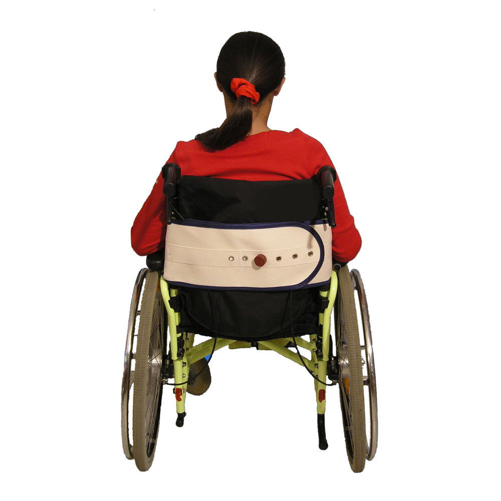 ATTACHE TAILLE ABDOMINALE AU FAUTEUIL A FIXATION DE SECURITE MAGNETIQUE